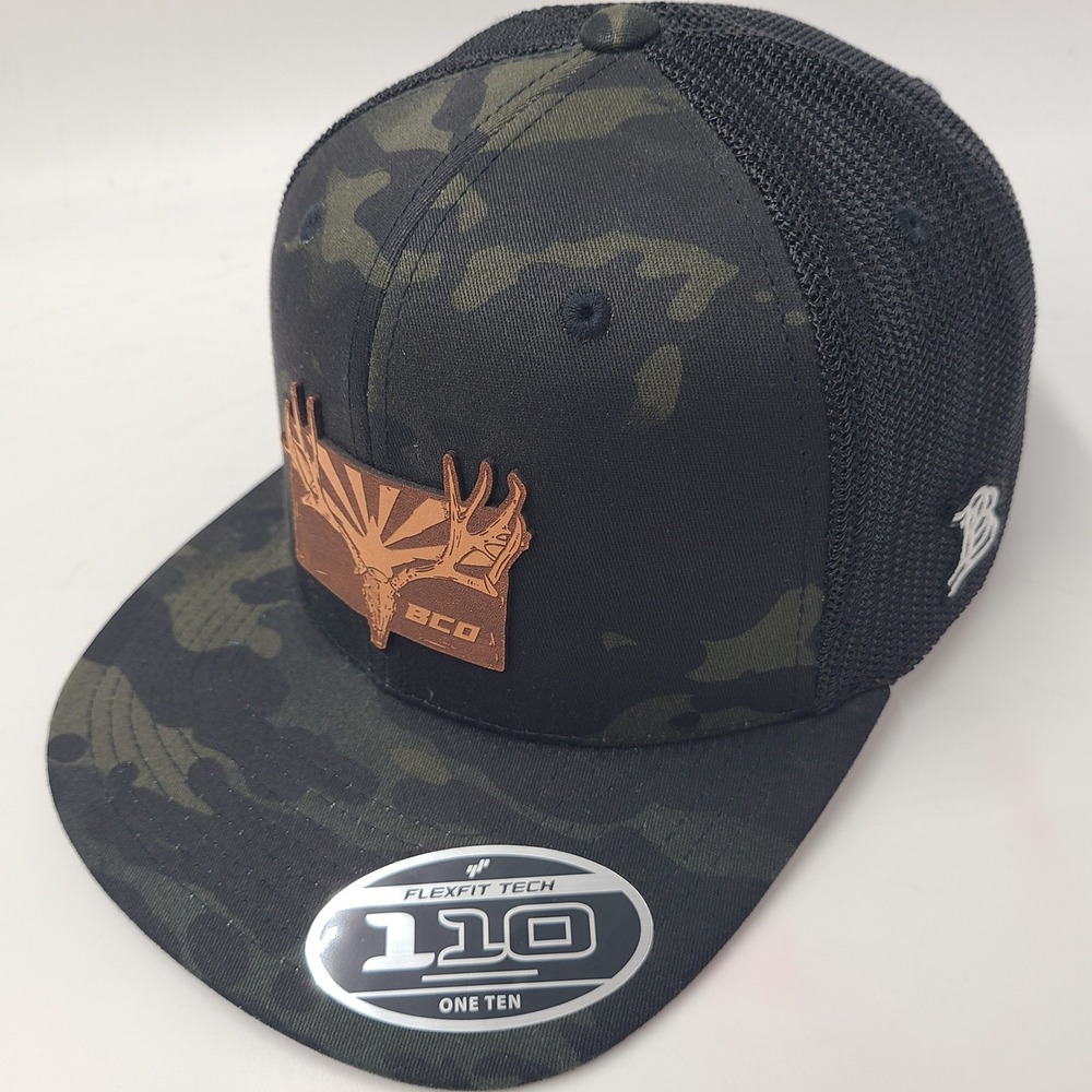 Branded Bills Hat Snapback Trucker Mesh Black Camo Big Chino Outfitters Arizona